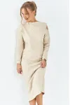Платье Euromoda 654 бежевый