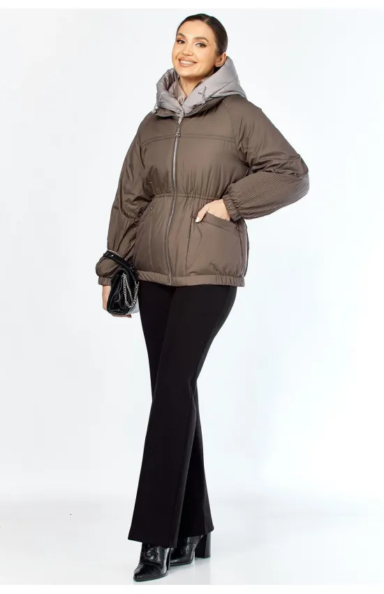 Куртка Shetti 2213 пепельно-коричневый