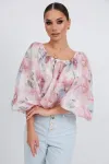Блузка Vesnaletto 4423 цветочный принт