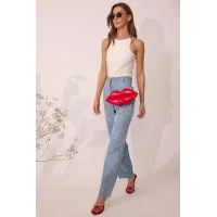 Брюки Люше 4106 голубой