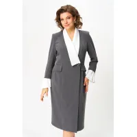 Платье Anastasia Mak 1124 серый