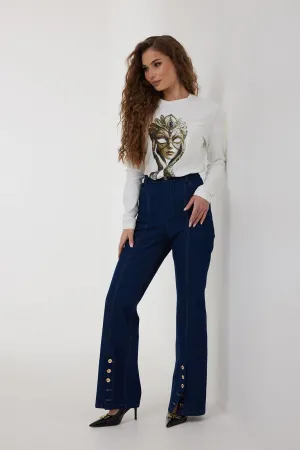 Кофта Vesnaletto 4392 белый +принт