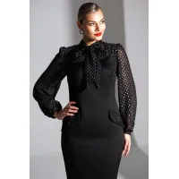 Платье Мода-Юрс 25-2779 черный