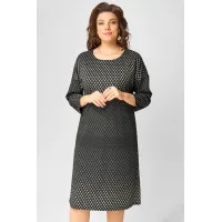 Платье Fita 5101 Радмила черно-бежевый