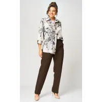 Брюки Белэльстиль 609-323 темно-коричневый