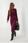 Платье Vesnaletto 4317-2 бордо