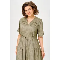 Платье Zlata 4475 оливковый