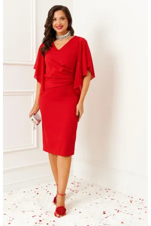 Платье Beautiful & Free 6384 красный