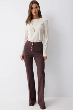Брюки Люше 4222 коричневый