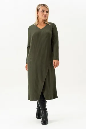 Платье Algranda 4091 Хаки