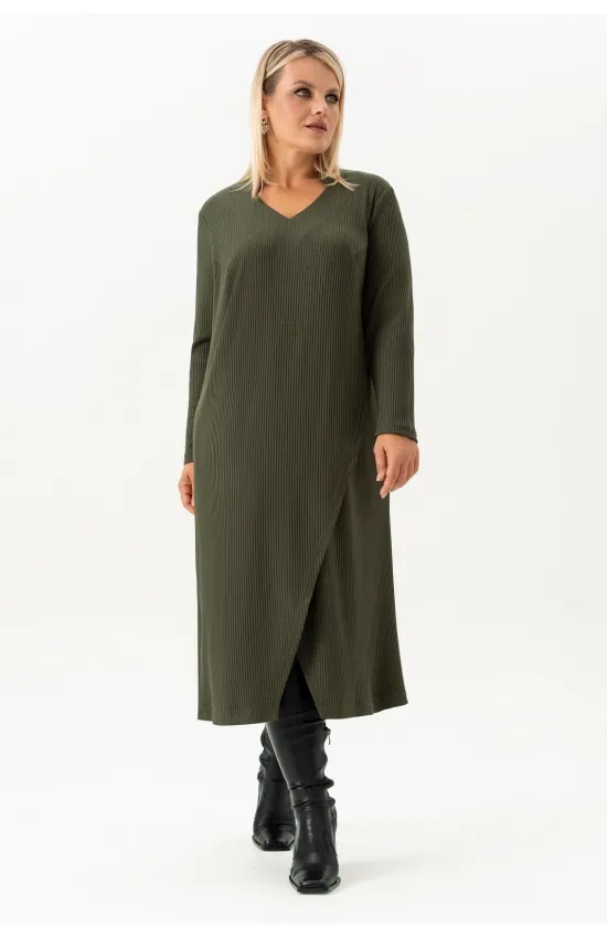 Платье Algranda 4091 Хаки