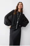 Блузка Люше 4243 черный