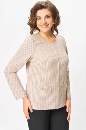 Блузка Дали 4440 бежевый