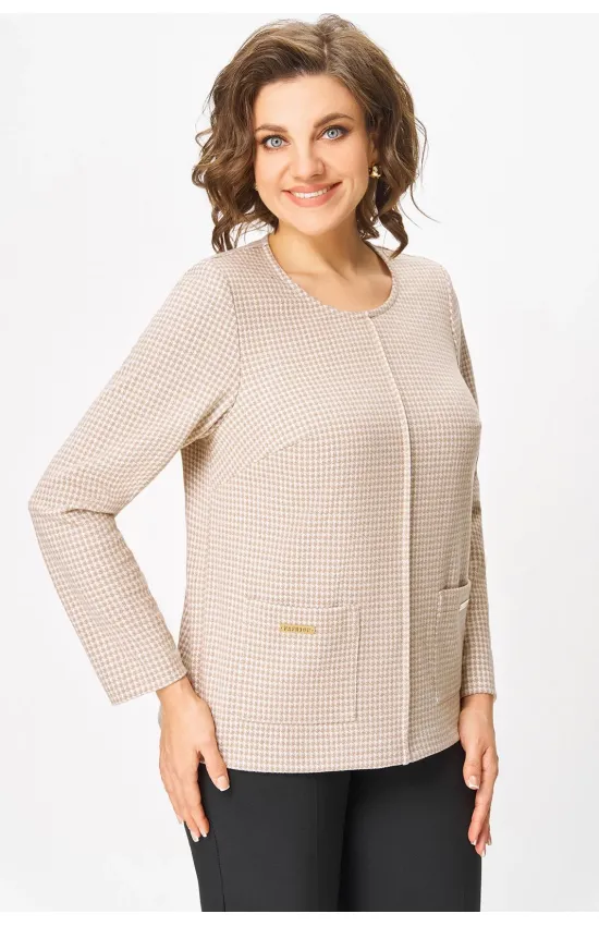 Блузка Дали 4440 бежевый