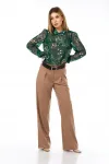 Блузка Talia Fashion 439 зеленый