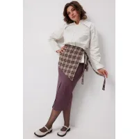 Юбка Begimoda 5016 Виноградная клетка