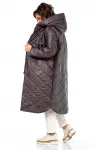 Пальто Диамант 2115 горький шоколад