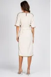 Платье Vizavi 800 молочный с меланжем Платье Vizavi 800 молочный с меланжем