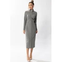 Платье Golden Valley 4852-1 серый Платье Golden Valley 4852-1 серый