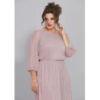 Платье Mira Fashion 5446 пыльная роза