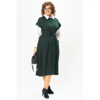 Платье Michel Chic 2176 тёмная хвоя new