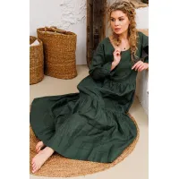 Платье Амулет 9922 изумруд 164