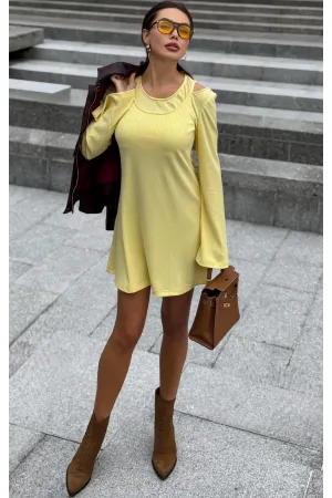 Платье Aura Ofthe Day 3306 сливочное масло