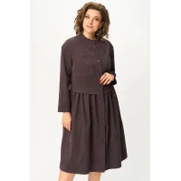 Платье Anastasia Mak 1301 коричневый