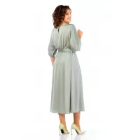 Платье Ольга Стиль С959 шалфей