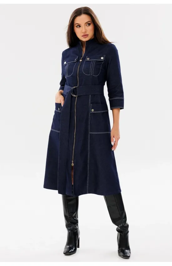 Платье Ma Cherie 4073 темно-синий Платье Ma Cherie 4073 темно-синий