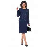 Платье Alani 2458 синий