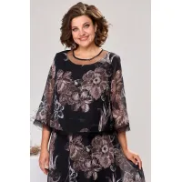 Платье Romanovich 1-2544 коричневый Платье Romanovich 1-2544 коричневый