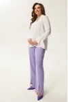 Брюки Mislana С966 сирень