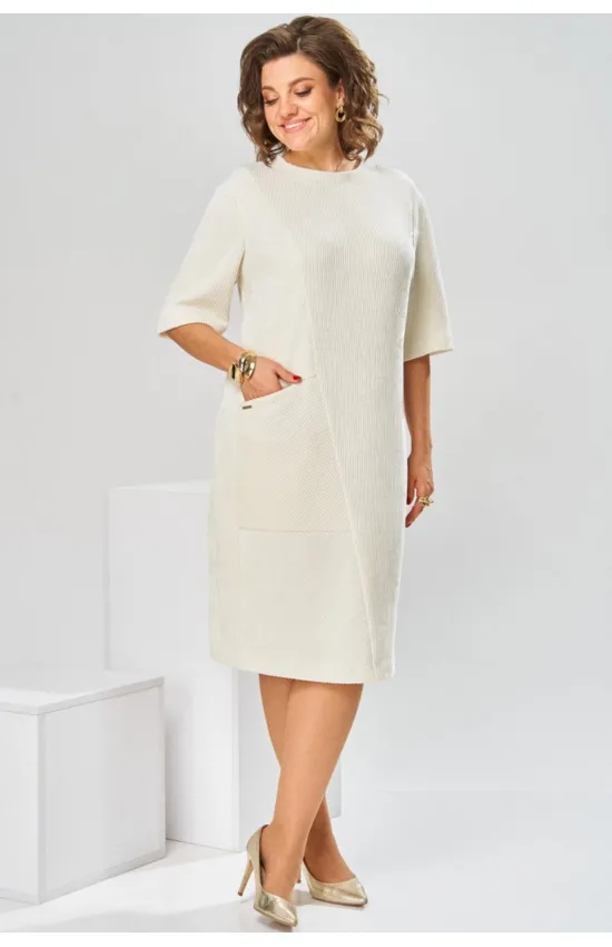 Платье Romanovich 1-2858 молочный Платье Romanovich 1-2858 молочный