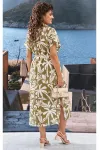Платье Vittoria Queen 25633 хаки, бежевый
