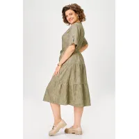 Платье Zlata 4475 оливковый