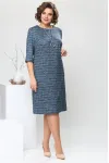 Платье Romanovich 1-2639 синий меланж Платье Romanovich 1-2639 синий меланж