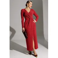 Платье Мода-Юрс 25-2879 красный