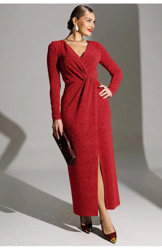 Платье Мода-Юрс 25-2879 красный