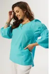 Блузка Mali 623-030 бирюза
