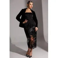 Юбка Мода-Юрс 25-2946 черный