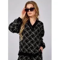 Кофта Verita 2280.1 черный с молоком