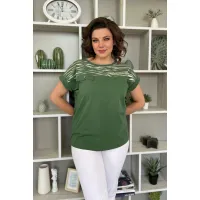 Блузка Rumoda 2135 к.р зеленый