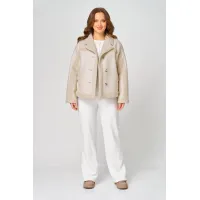 Пальто Диамант 2138 бежевый