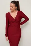 Платье Pur Pur 11-347/1 Бордовый