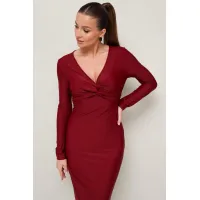 Платье Pur Pur 11-347/1 Бордовый
