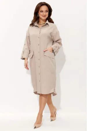 Платье Лиона-Стиль 968 бежевый