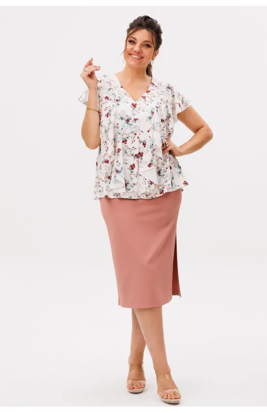 Блузка Anelli 1691 кветки