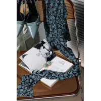 Блузка Мода-Юрс 25-2808bl коричневый бирюза