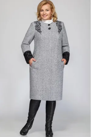 Пальто Lakona 797 серый